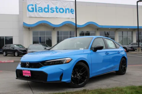 Blue 2026 Honda Civic Hatchback Sport for sale in Gladstone, OR