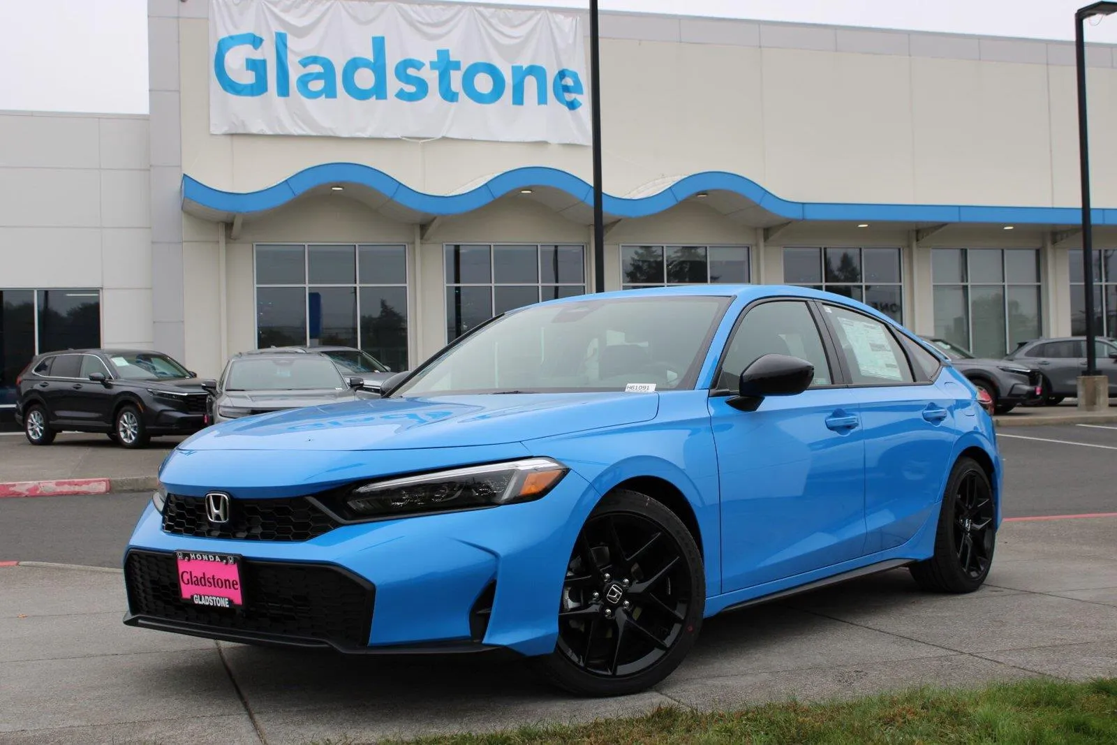 Blue 2026 Honda Civic Hatchback Sport for sale in Gladstone, OR