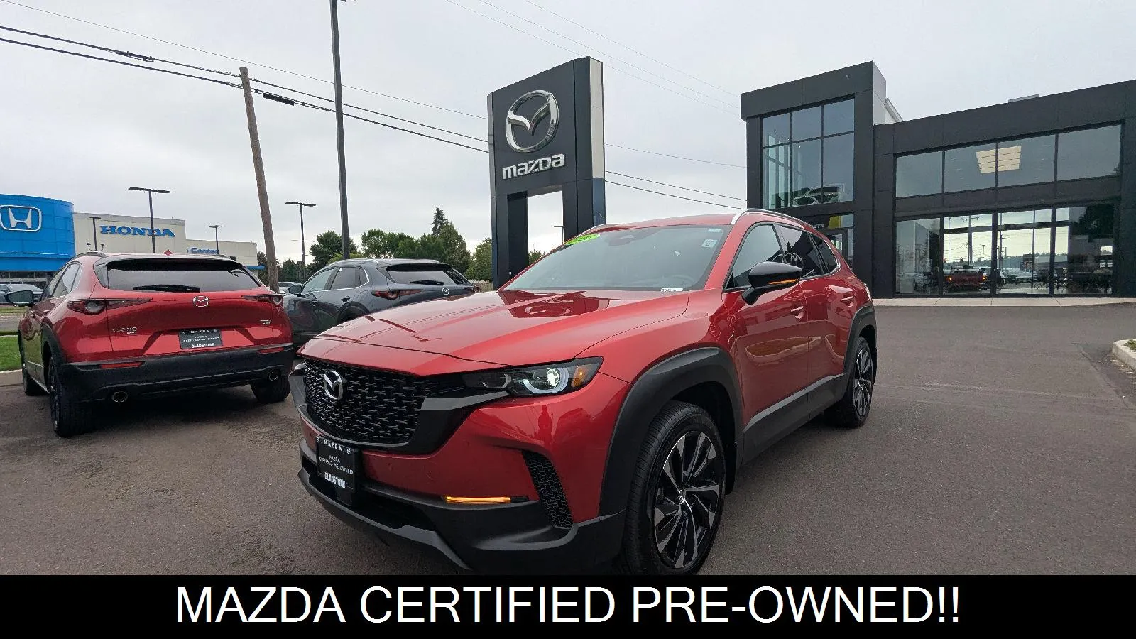 Red 2026 Mazda CX-50 Hybrid Premium Plus for sale in Gladstone, OR