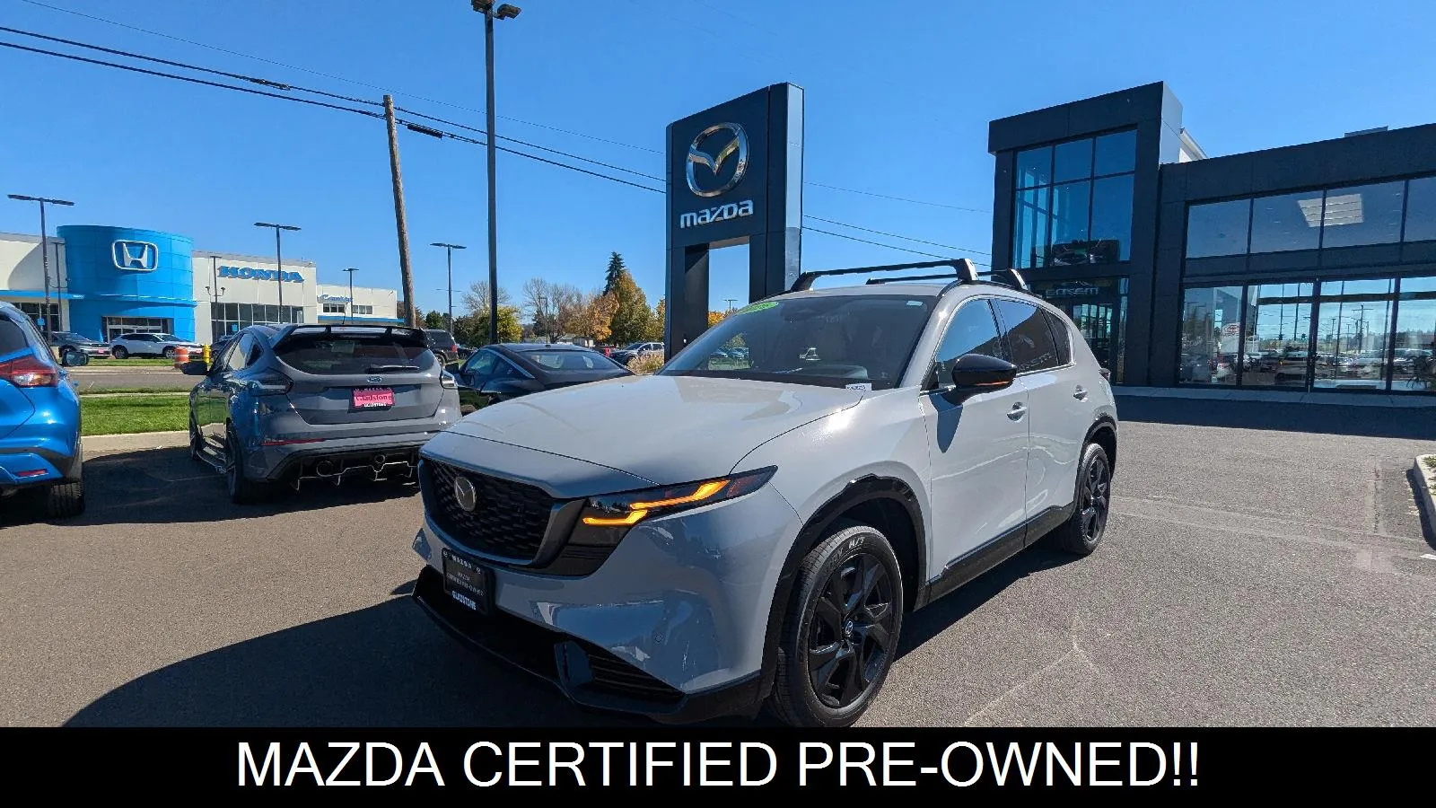 Gray 2026 Mazda CX-5 2.5 S Premium Plus for sale in Gladstone, OR