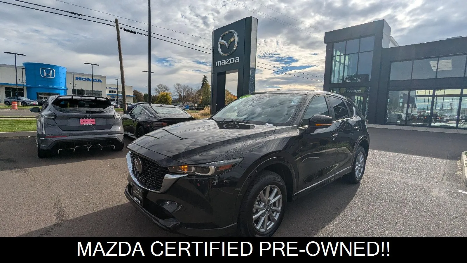 Black 2025 Mazda CX-5 2.5 S Preferred Package for sale in Gladstone, OR