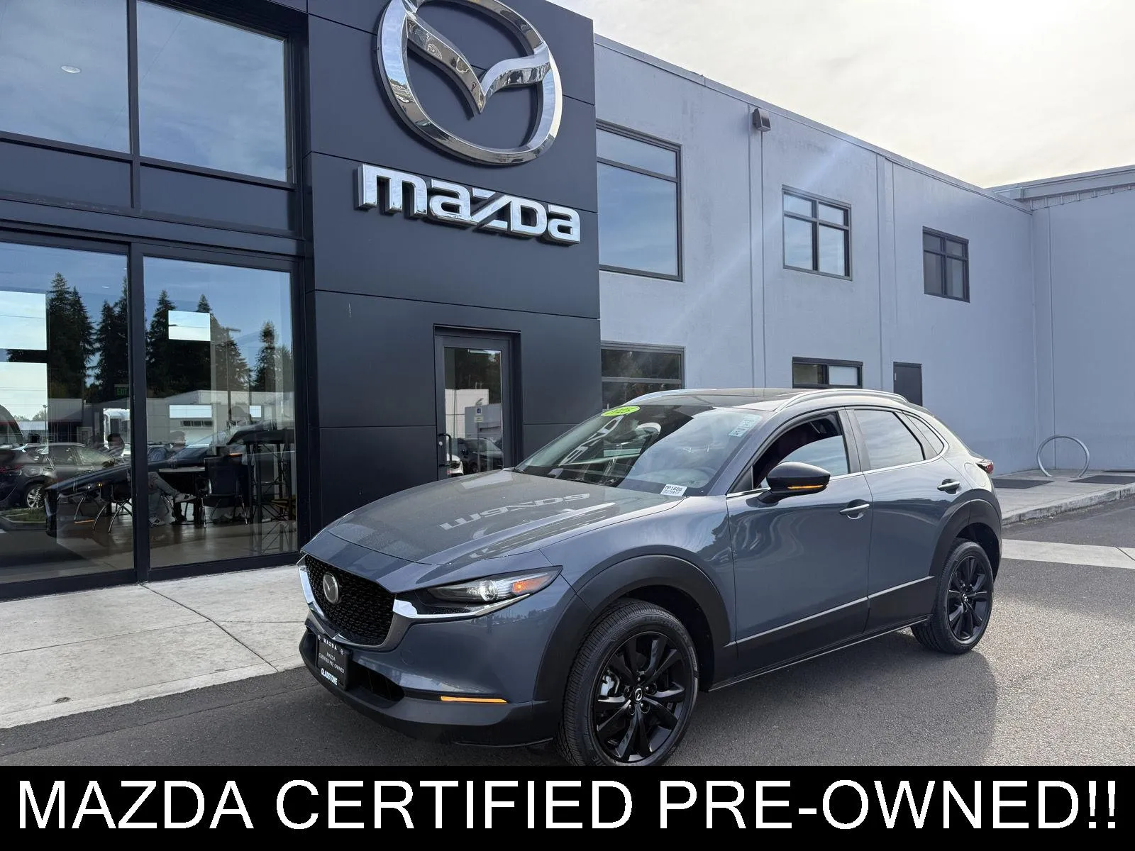 Gray 2025 Mazda CX-30 2.5 S Carbon Edition for sale in Gladstone, OR