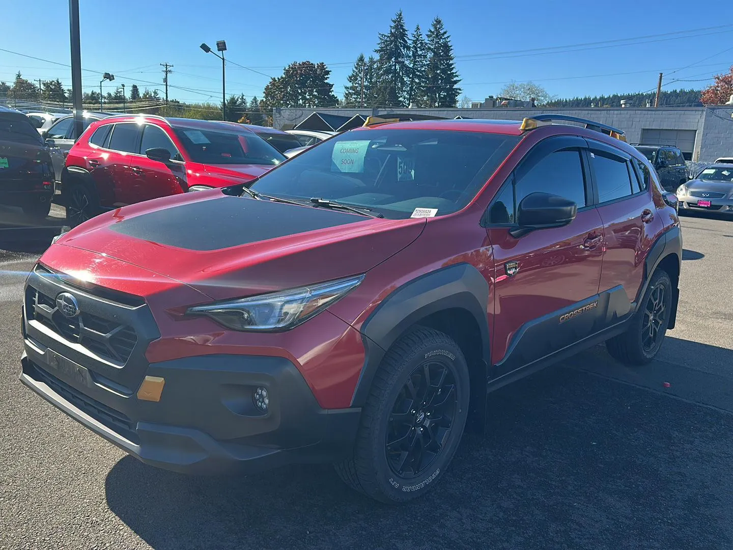 Red 2024 Subaru Crosstrek Wilderness for sale in Gladstone, OR