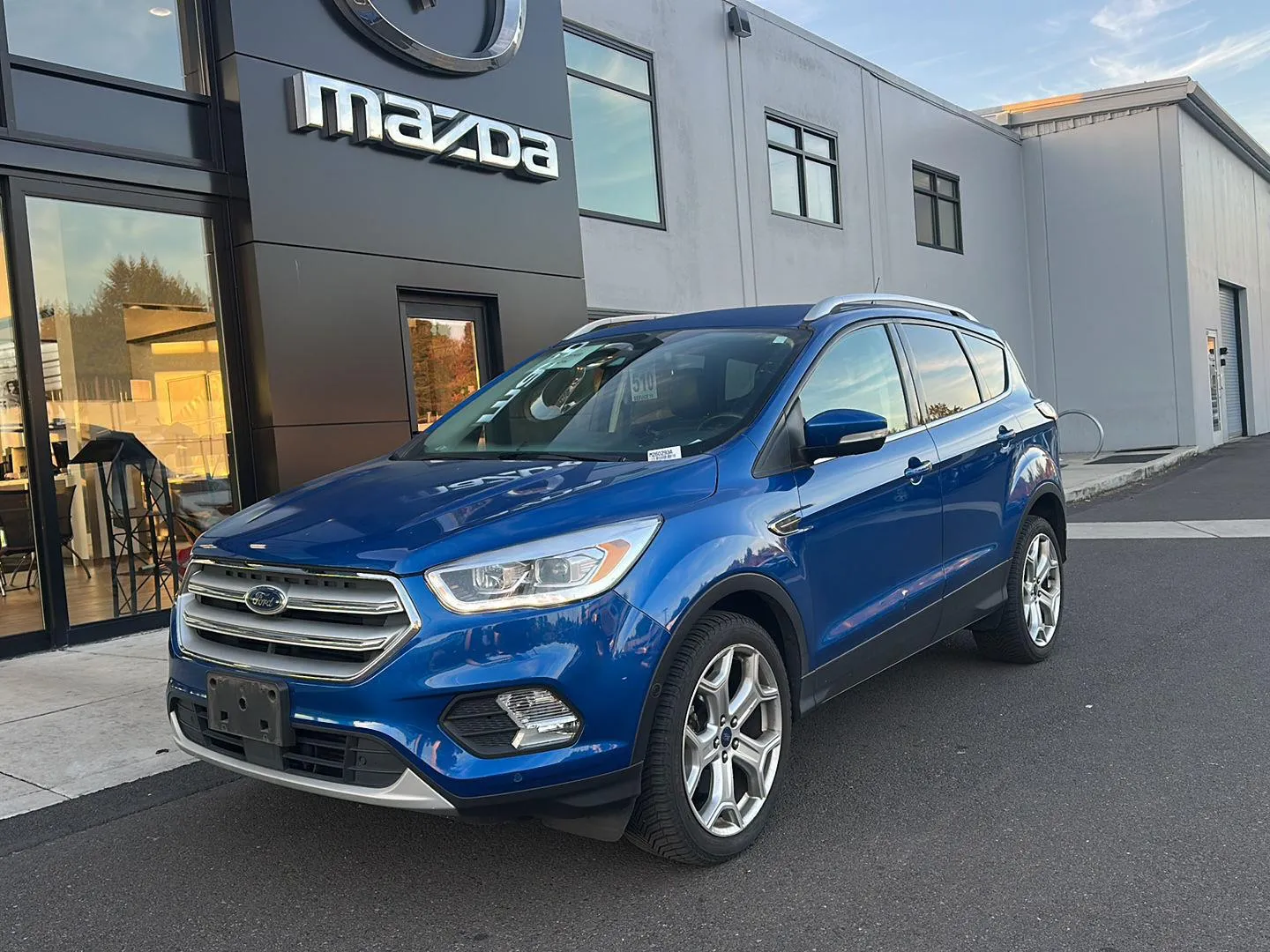 Blue 2018 Ford Escape Titanium for sale in Gladstone, OR