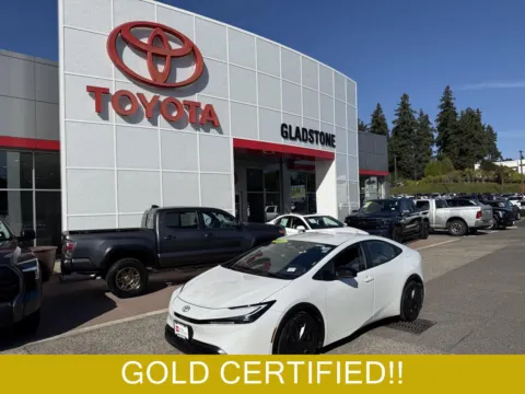 White 2025 Toyota Prius LE for sale in Gladstone, OR