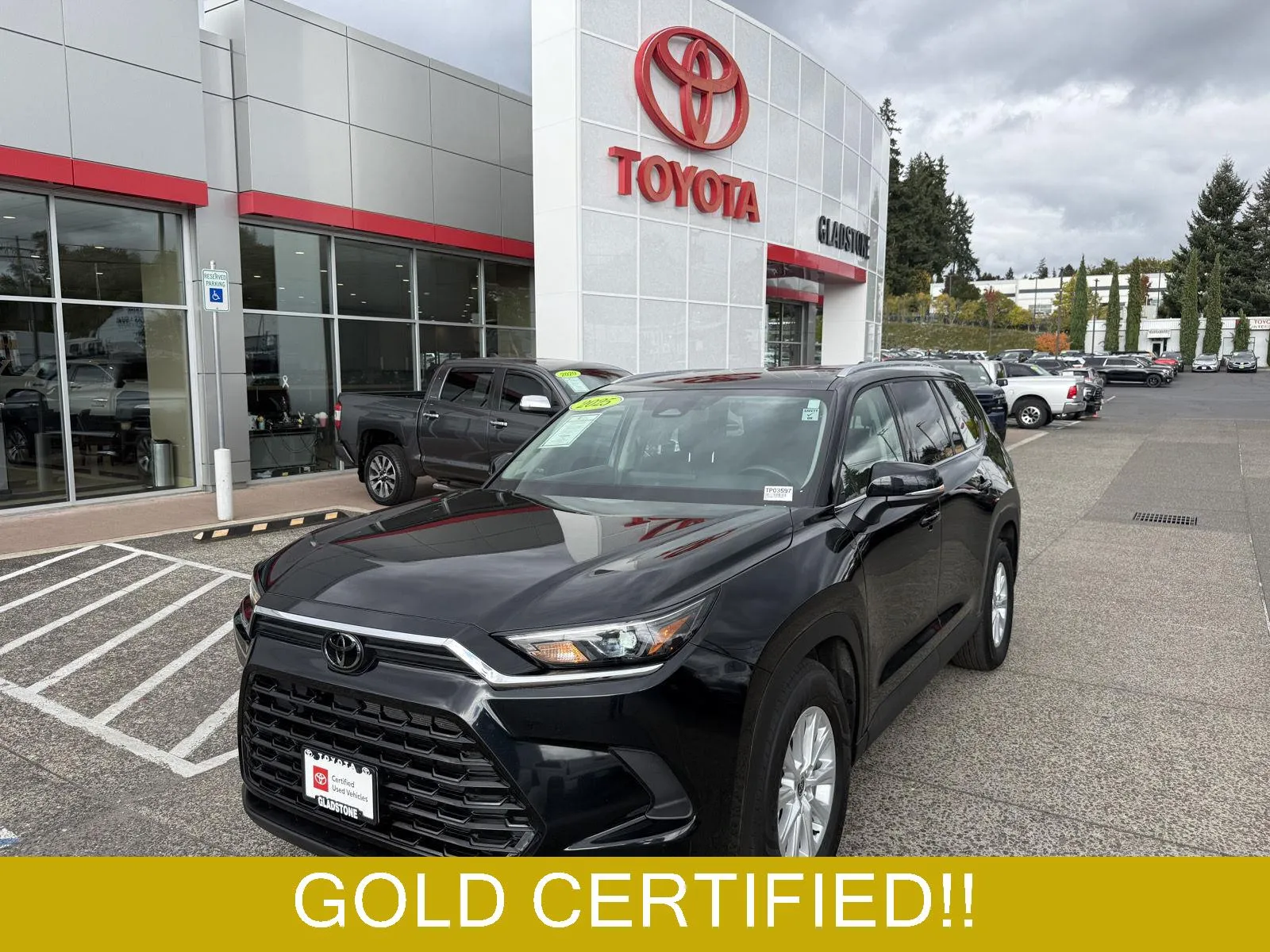 Black 2025 Toyota Grand Highlander XLE AWD for sale in Gladstone, OR