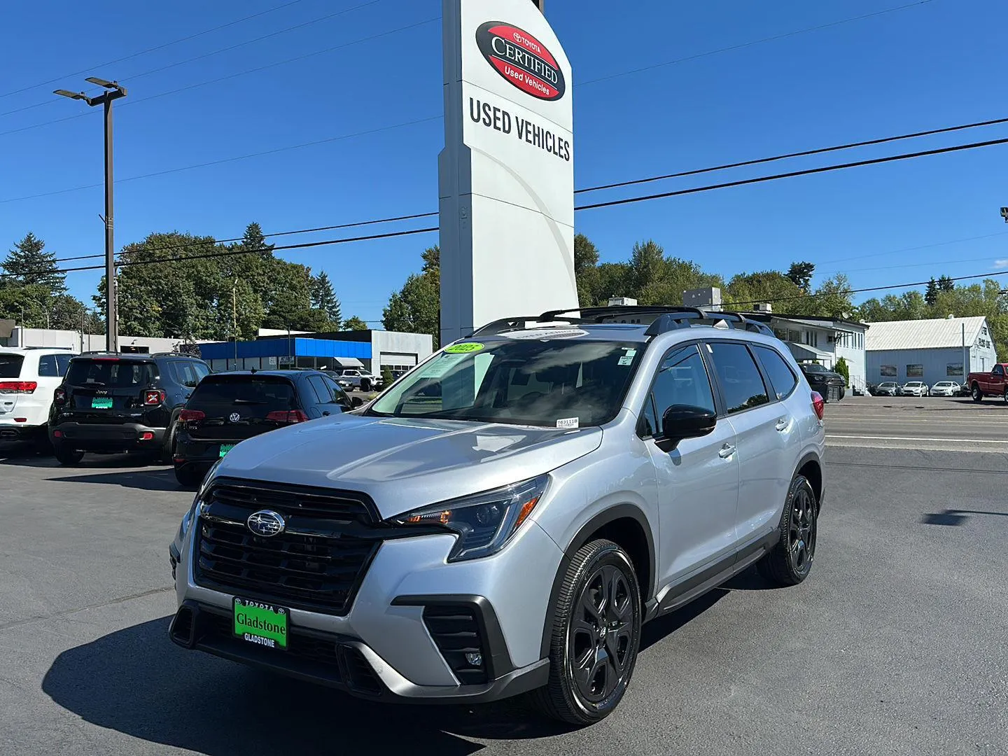 Silver 2025 Subaru Ascent Onyx Edition Touring for sale in Gladstone, OR