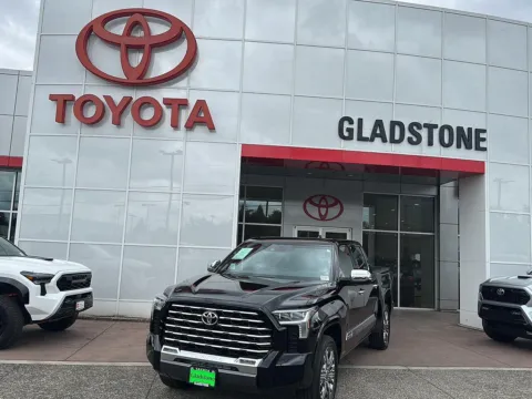 Black 2026 Toyota Tundra Capstone Hybrid for sale in Gladstone, OR