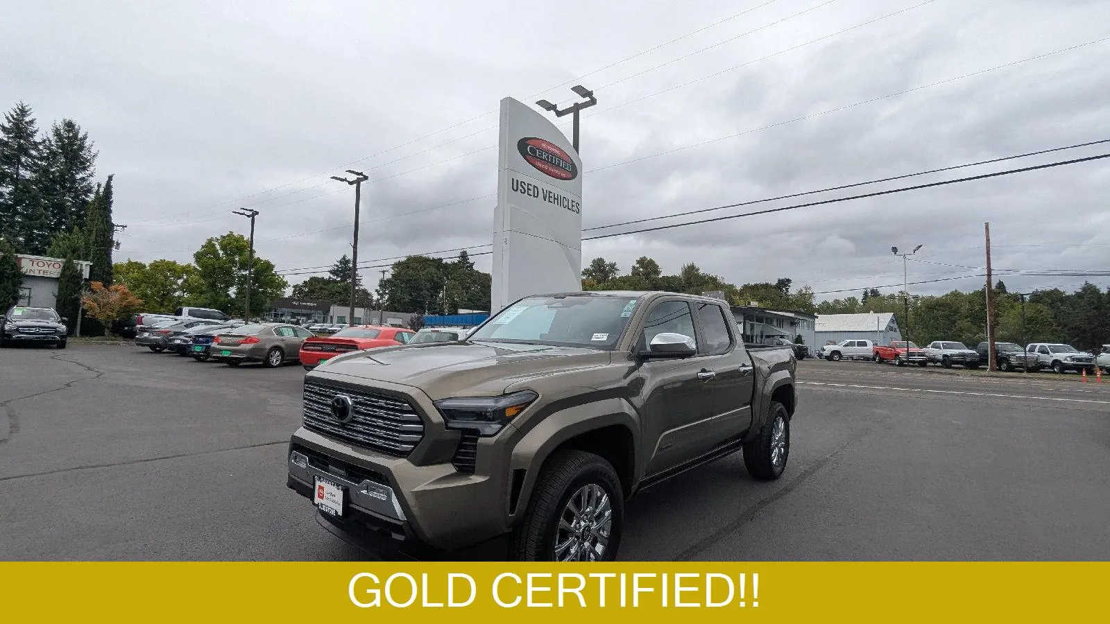 Brown 2024 Toyota Tacoma Limited for sale in Gladstone, OR