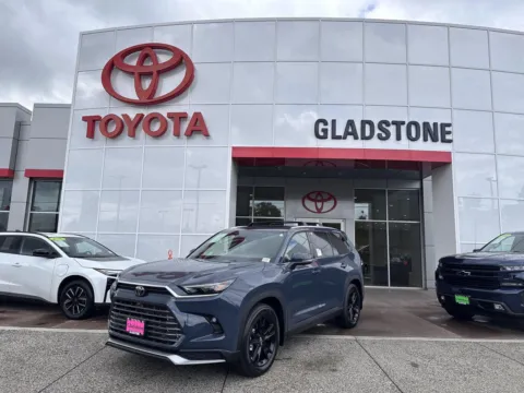 Blue 2026 Toyota Grand Highlander Hybrid MAX Platinum for sale in Gladstone, OR