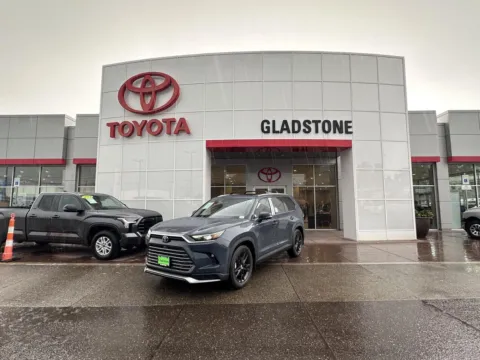Blue 2026 Toyota Grand Highlander Hybrid MAX Platinum for sale in Gladstone, OR