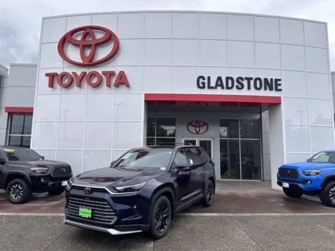 Blue 2026 Toyota Grand Highlander Hybrid MAX Platinum for sale in Gladstone, OR