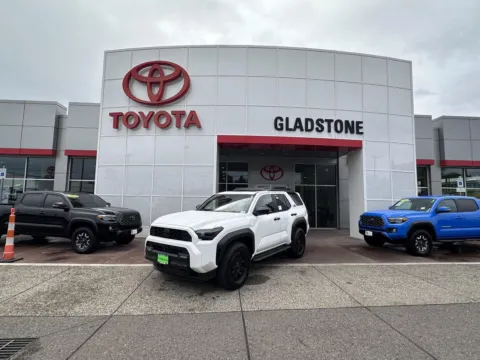 White 2026 Toyota 4Runner TRD Off Road Premium for sale in Gladstone, OR