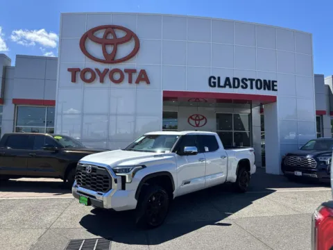 White 2026 Toyota Tundra 1794 Edition Hybrid for sale in Gladstone, OR