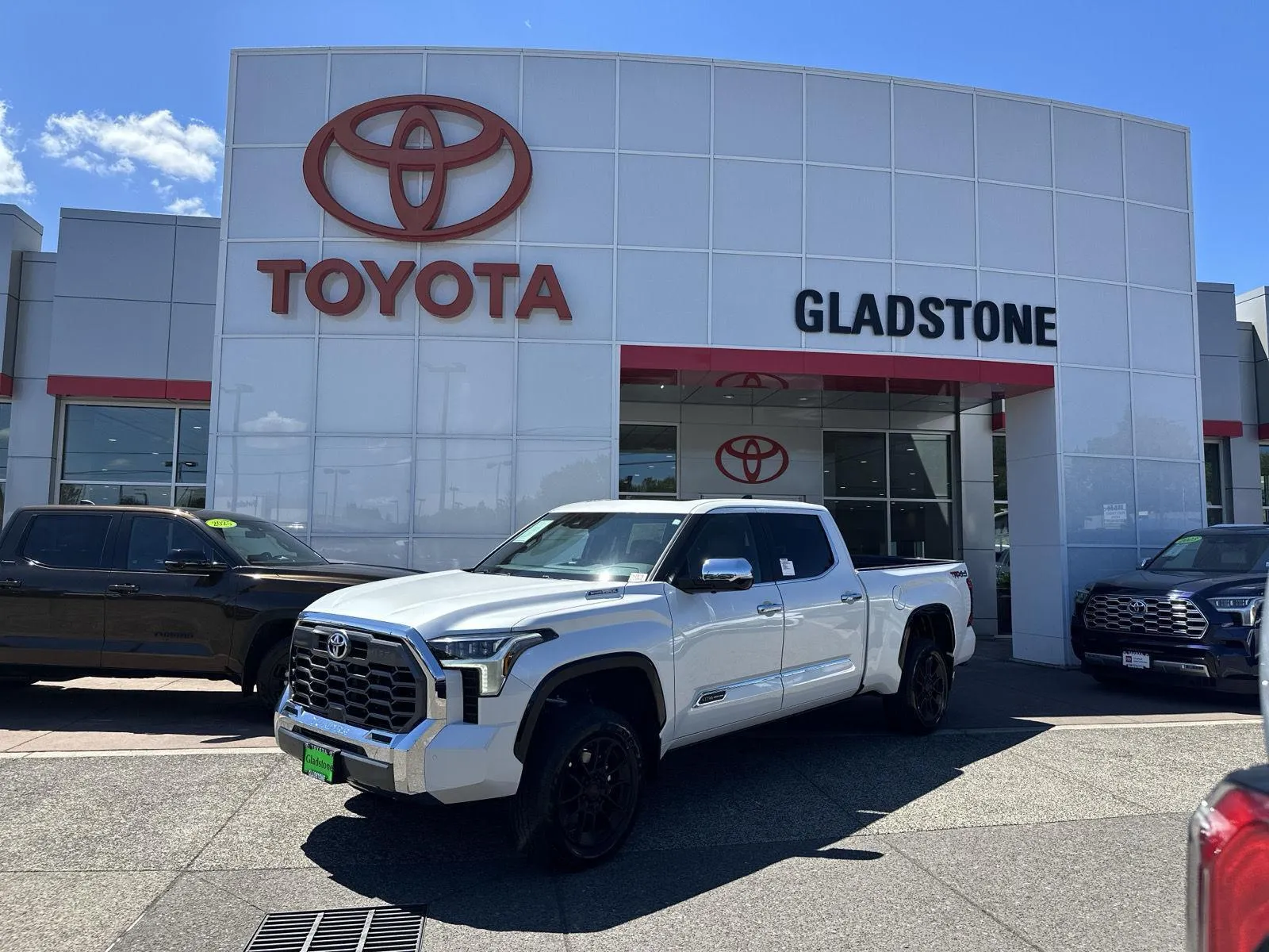 White 2026 Toyota Tundra 1794 Edition Hybrid for sale in Gladstone, OR