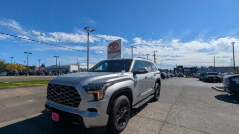 Silver 2026 Toyota Sequoia Platinum for sale in Gladstone, OR
