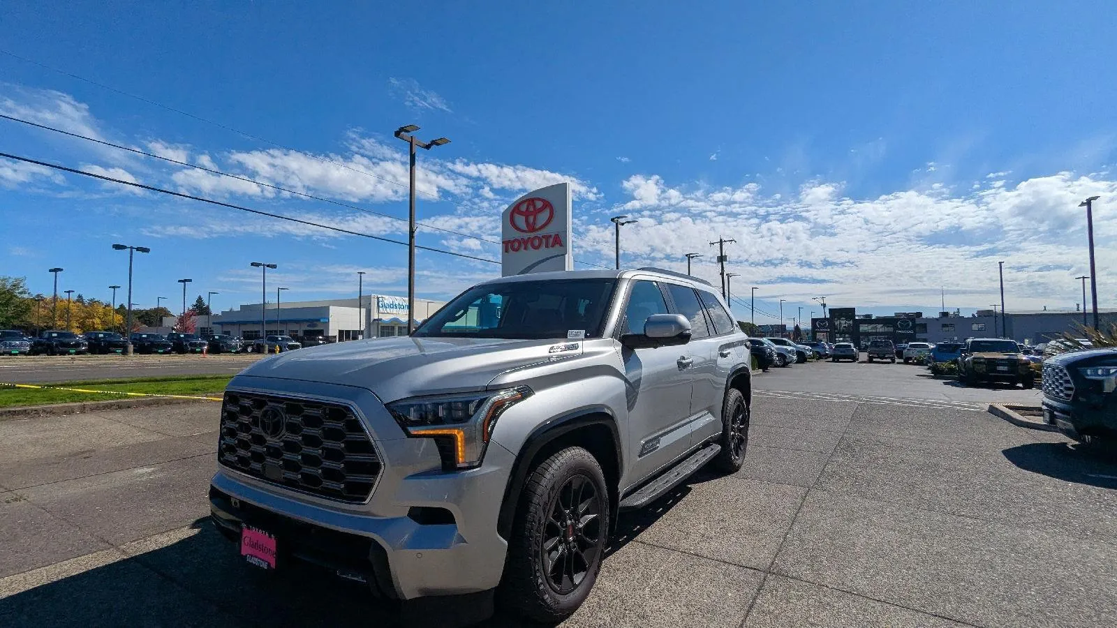 Silver 2026 Toyota Sequoia Platinum for sale in Gladstone, OR