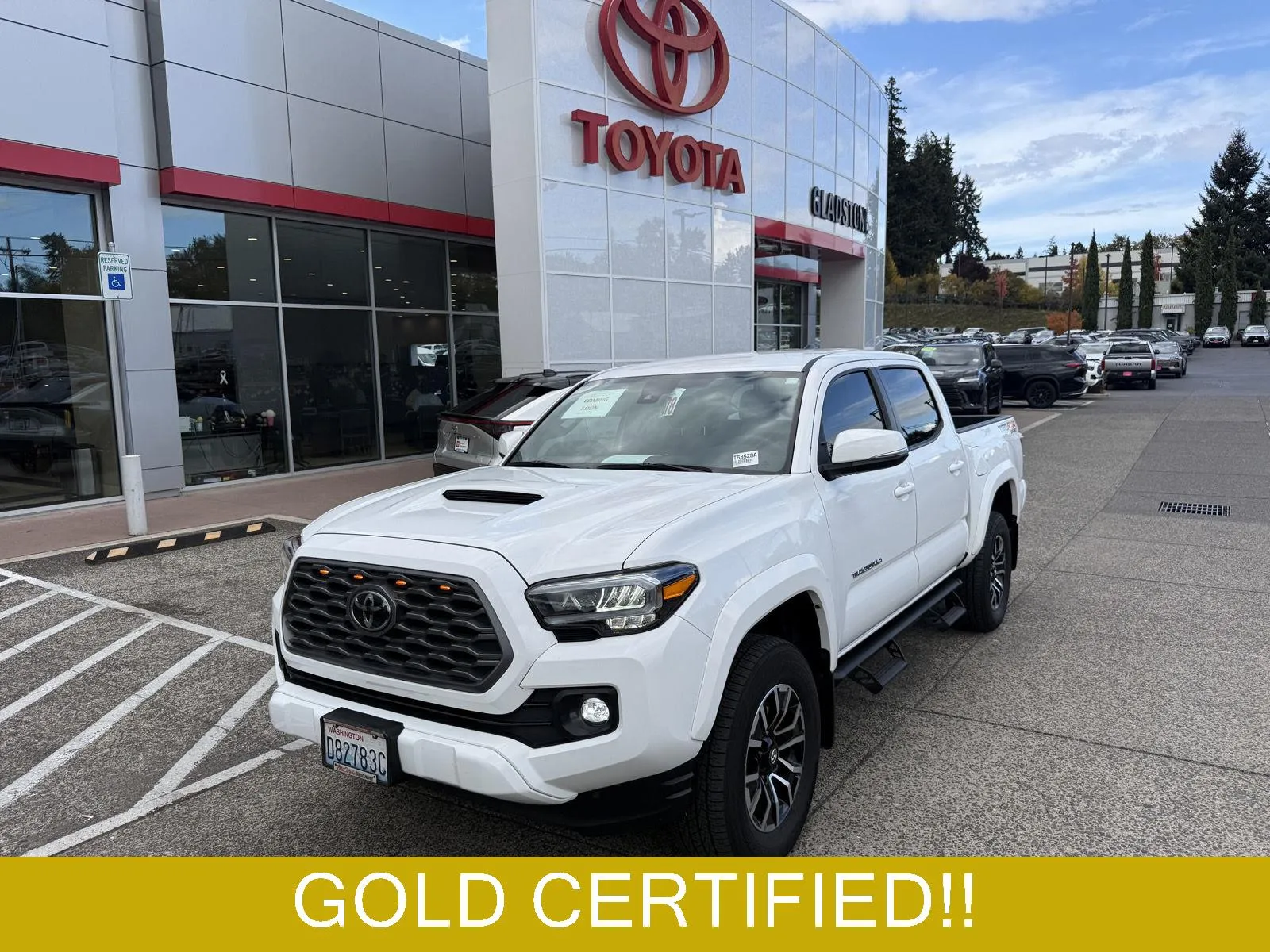 White 2023 Toyota Tacoma TRD Sport for sale in Gladstone, OR