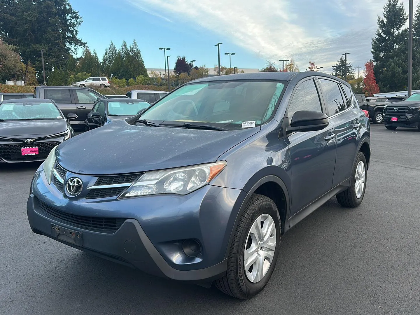 Blue 2013 Toyota RAV4 LE for sale in Gladstone, OR