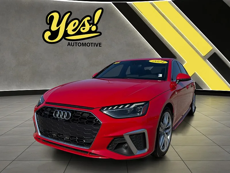 Red 2024 Audi A4 Sedan S line Premium Plus 45 TFSI quattro for sale in Fort Wayne, IN