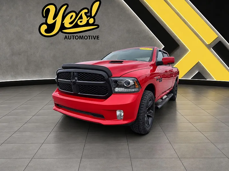 Red 2017 Ram 1500 Quad Cab Night for sale in Fort Wayne, IN