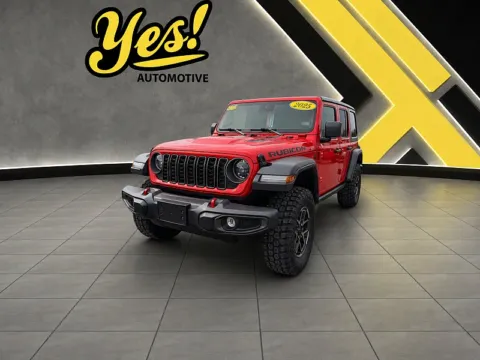Red 2025 Jeep Wrangler Rubicon X 4 Door 4x4 for sale in Fort Wayne, IN
