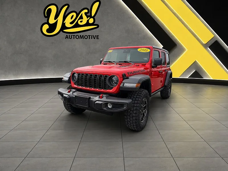 Red 2025 Jeep Wrangler Rubicon X 4 Door 4x4 for sale in Fort Wayne, IN