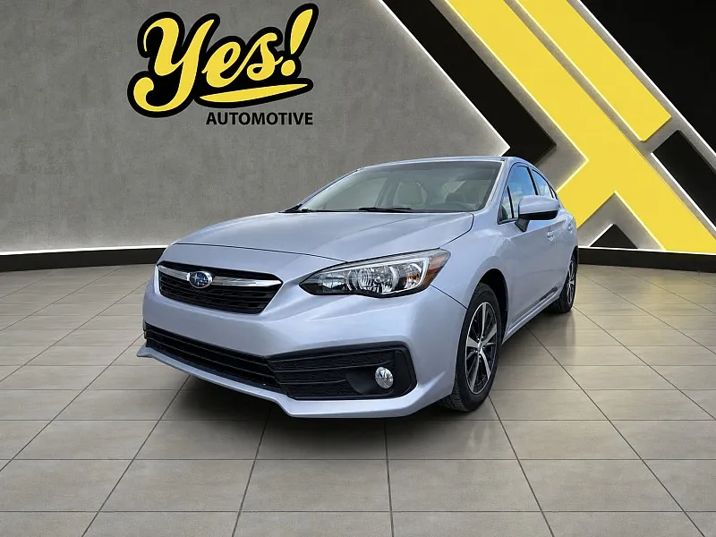 Silver 2023 Subaru Impreza Premium 4-door CVT for sale in Fort Wayne, IN