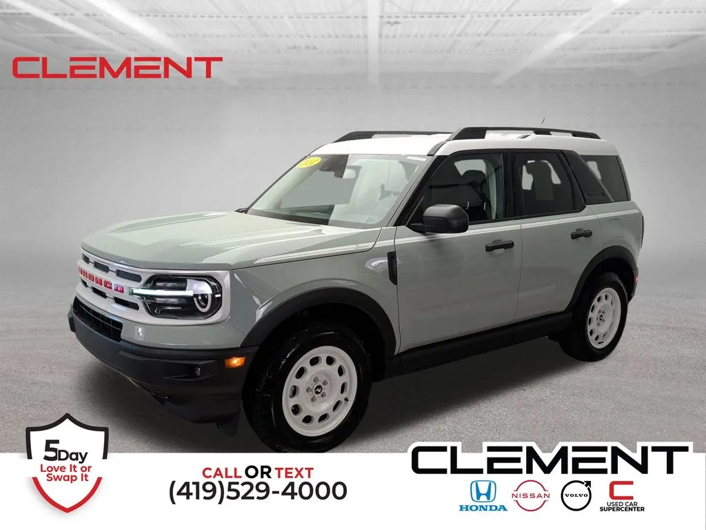 Gray 2024 Ford Bronco Sport Heritage for sale in Mansfield, OH