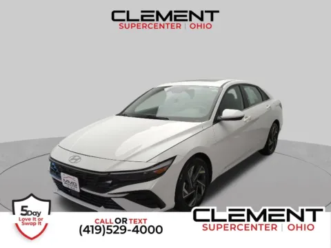 White 2025 Hyundai Elantra SEL Convenience for sale in Mansfield, OH