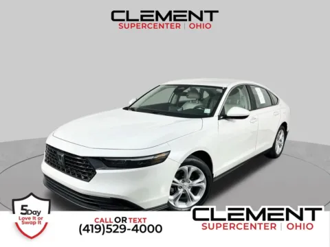 White 2024 Honda Accord LX for sale in Mansfield, OH