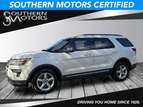 White 2018 Ford Explorer XLT for sale in Savannah, GA