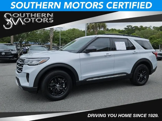 White 2025 Ford Explorer Active for sale in Savannah, GA