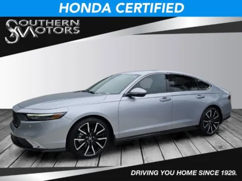 Silver 2023 Honda Accord Hybrid Touring for sale in Savannah, GA