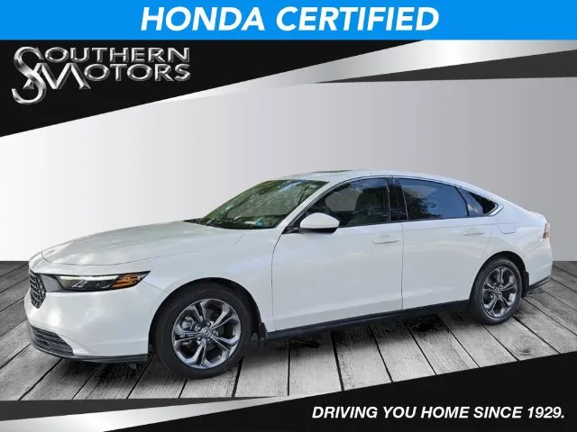 White 2024 Honda Accord EX for sale in Savannah, GA