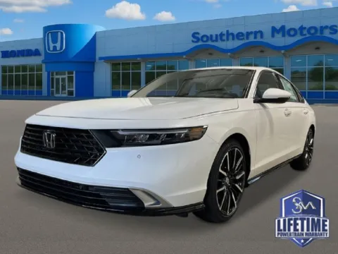 White 2026 Honda Accord Hybrid Touring for sale in Savannah, GA