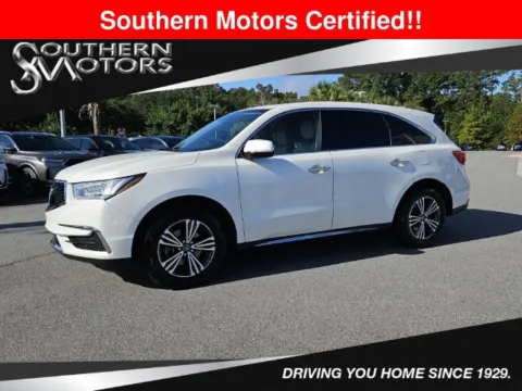 White 2017 Acura MDX 3.5L for sale in Savannah, GA