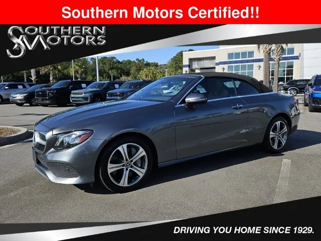 Gray 2018 Mercedes-Benz E-Class E 400 for sale in Savannah, GA