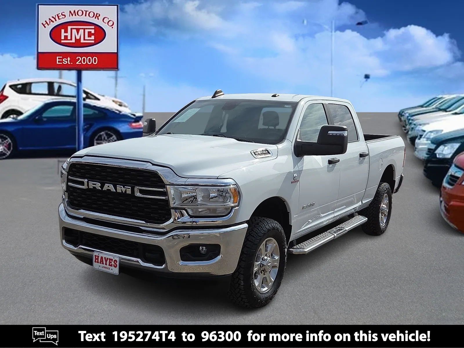 White 2024 Ram 2500 Big Horn for sale in Lubbock, TX