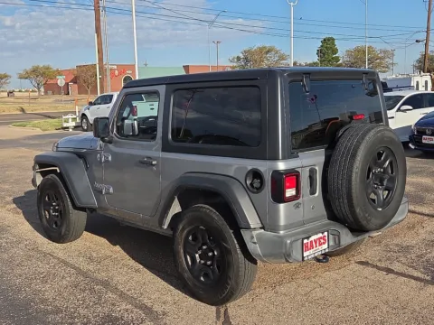 Another view of 2018 Jeep Wrangler Sport for sale in Lubbock, TX at Hayes Motor Company