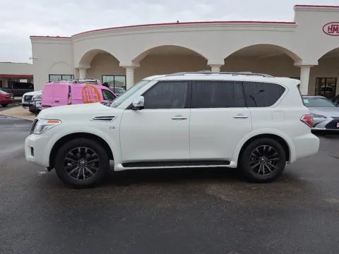 Photos of 2020 Nissan Armada Platinum for sale in Lubbock, TX at Hayes Motor Company
