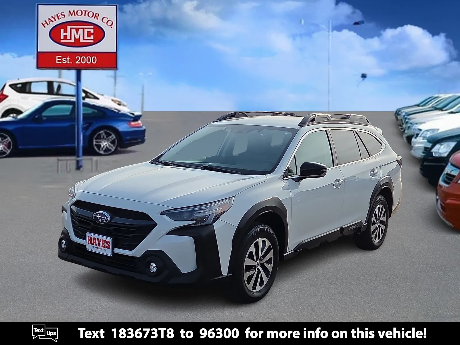 White 2023 Subaru Outback Premium for sale in Lubbock, TX
