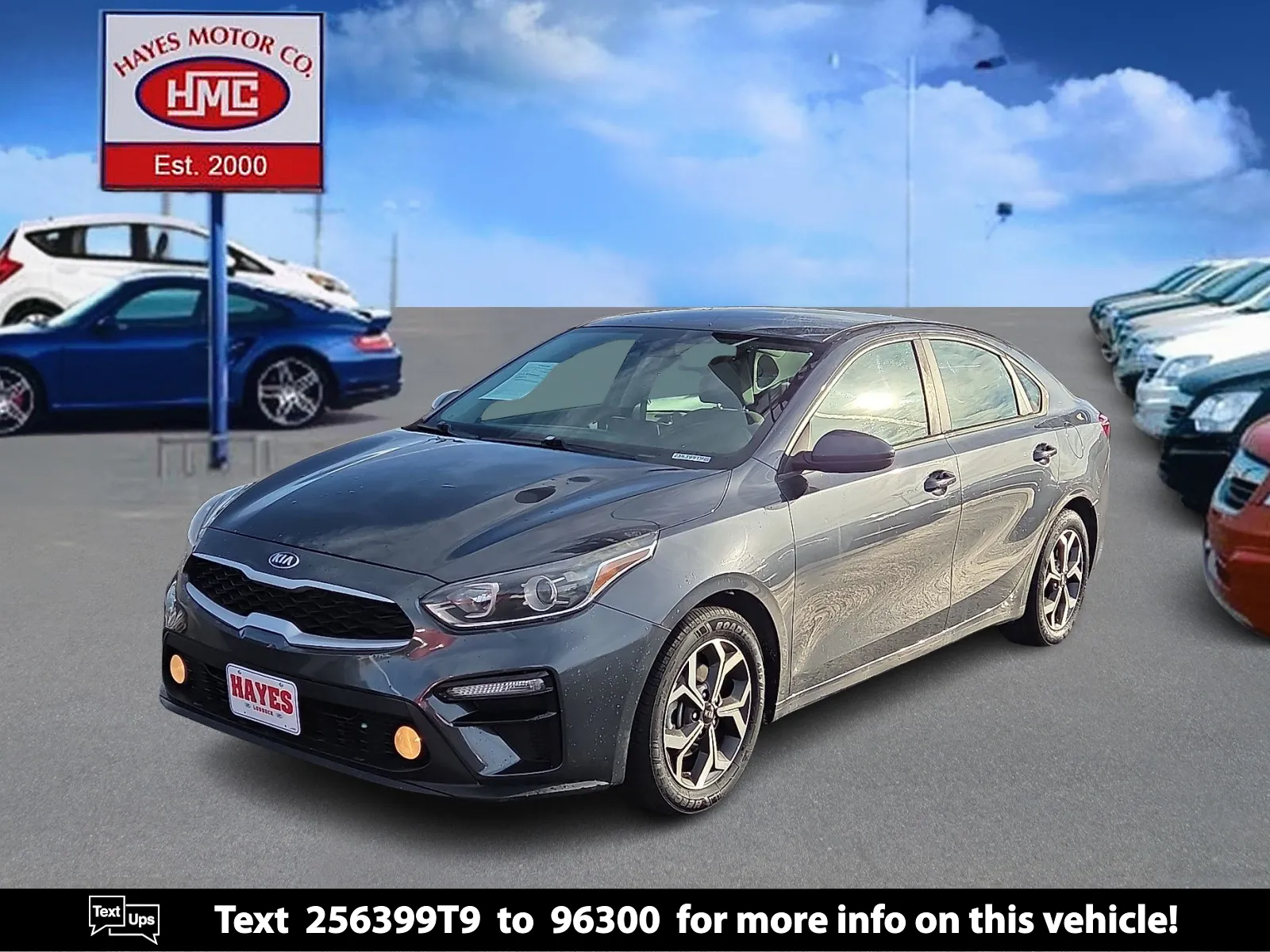 Gray 2020 Kia Forte LXS for sale in Lubbock, TX