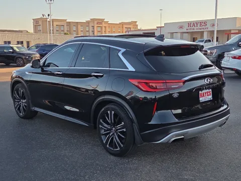 Another view of 2019 INFINITI QX50 LUXE for sale in Lubbock, TX at Hayes Motor Company