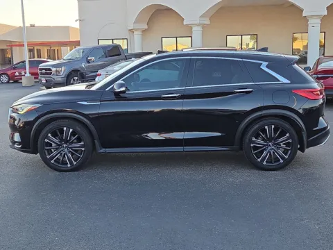 Photos of 2019 INFINITI QX50 LUXE for sale in Lubbock, TX at Hayes Motor Company