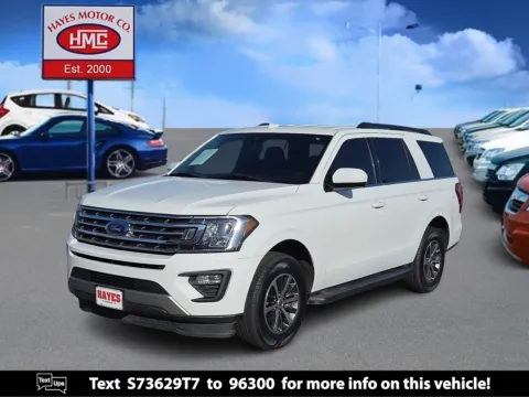 White 2021 Ford Expedition XLT for sale in Lubbock, TX