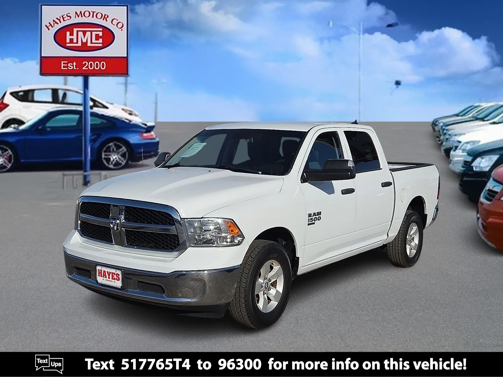 White 2023 Ram 1500 Classic SLT for sale in Lubbock, TX