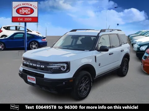 White 2023 Ford Bronco Sport Big Bend for sale in Lubbock, TX