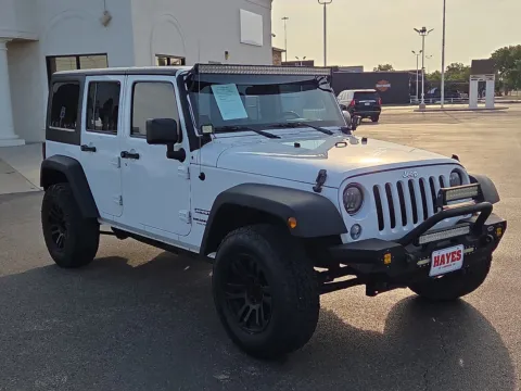 More photos of 2016 Jeep Wrangler Unlimited Sport at Hayes Motor Company, TX
