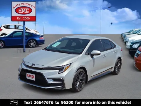 Silver 2026 Toyota Corolla SE for sale in Lubbock, TX